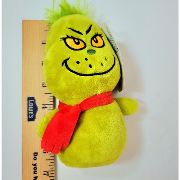 Grinch Chracters Mini Plush Christmas Dr Seuss Max Cindy Lou Who 6 inch Set 3 - Picture 9 of 10